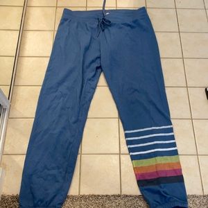 PJ Salvage - Blue Stripped Set